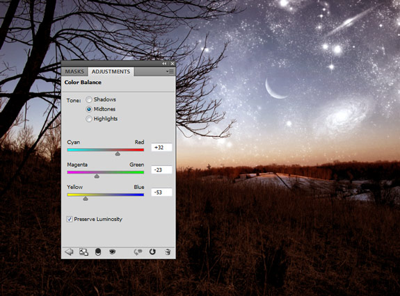 starfield 22 Create A Planetary Star Field in Photoshop