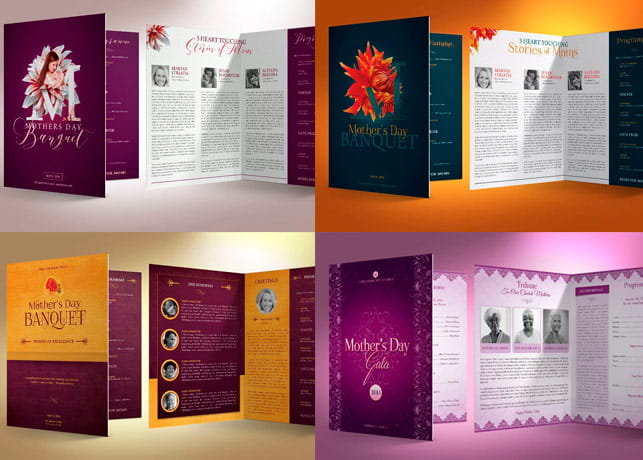 Mothers Day Church Program Template