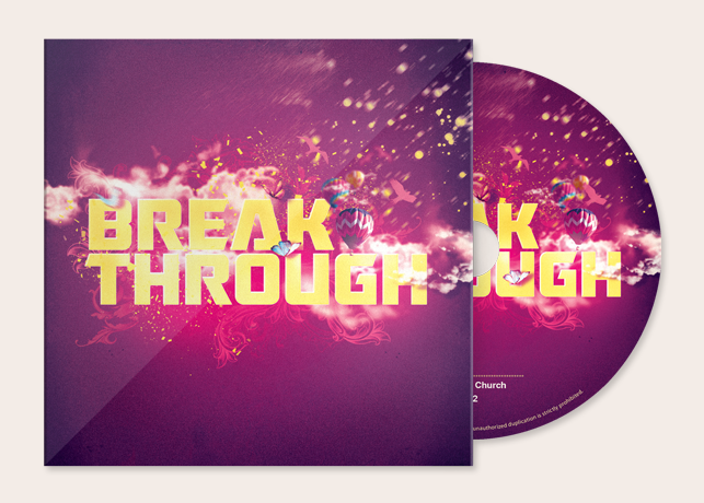 Break Through CD Artwork Template