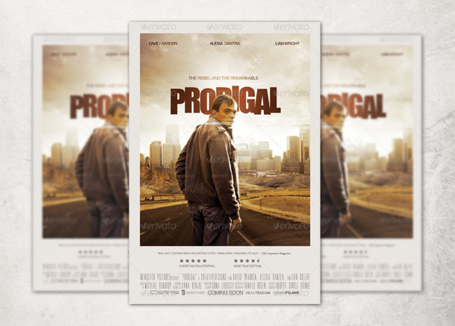 Prodigal Movie Poster Template