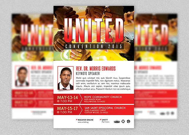 Church Convention Flyer Template
