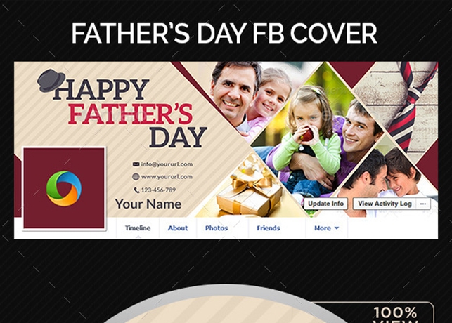 Fathers Day Facebook Cover
