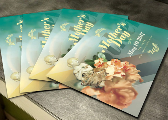 Motherâ€™s Day Church Flyer Template