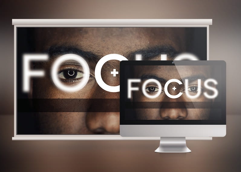 Focus Church Sermon Slide Template