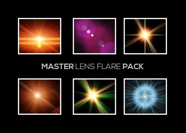Master Lens Flare Pack