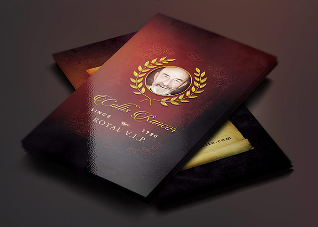 Royal Business Card Template