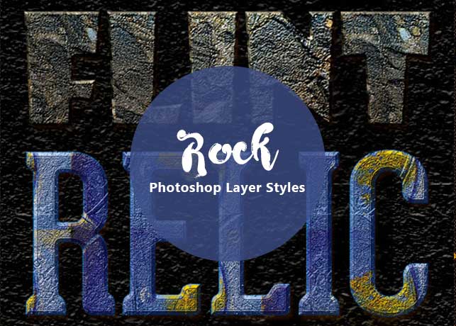 Rock Photoshop Layer Styles