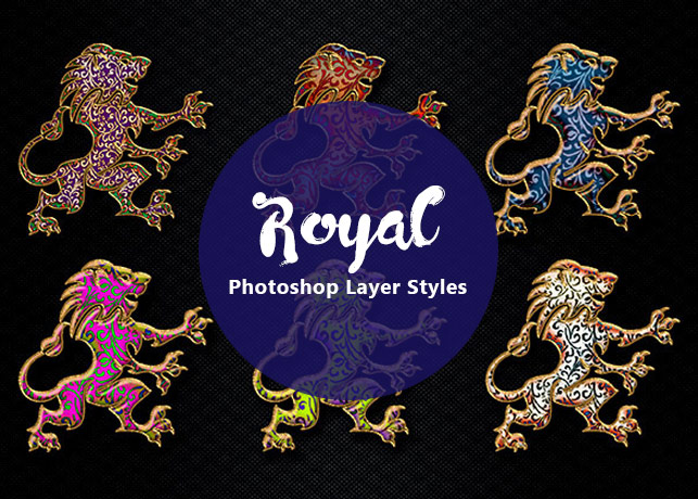 Royal Decorative Photoshop Layer Styles