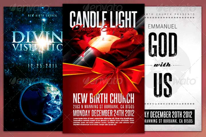 Christmas Church Flyer